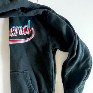 FULLSEND America Hoodie / Red White & Blue / Sz. Medium / Black